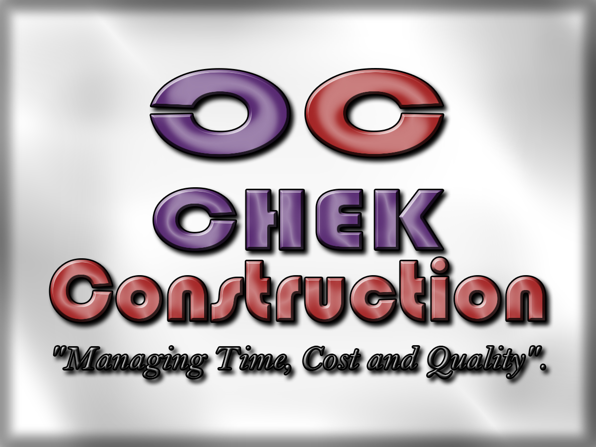 Logo Design by VizKill Records LTD for CHEK Constructions | Design #5397493