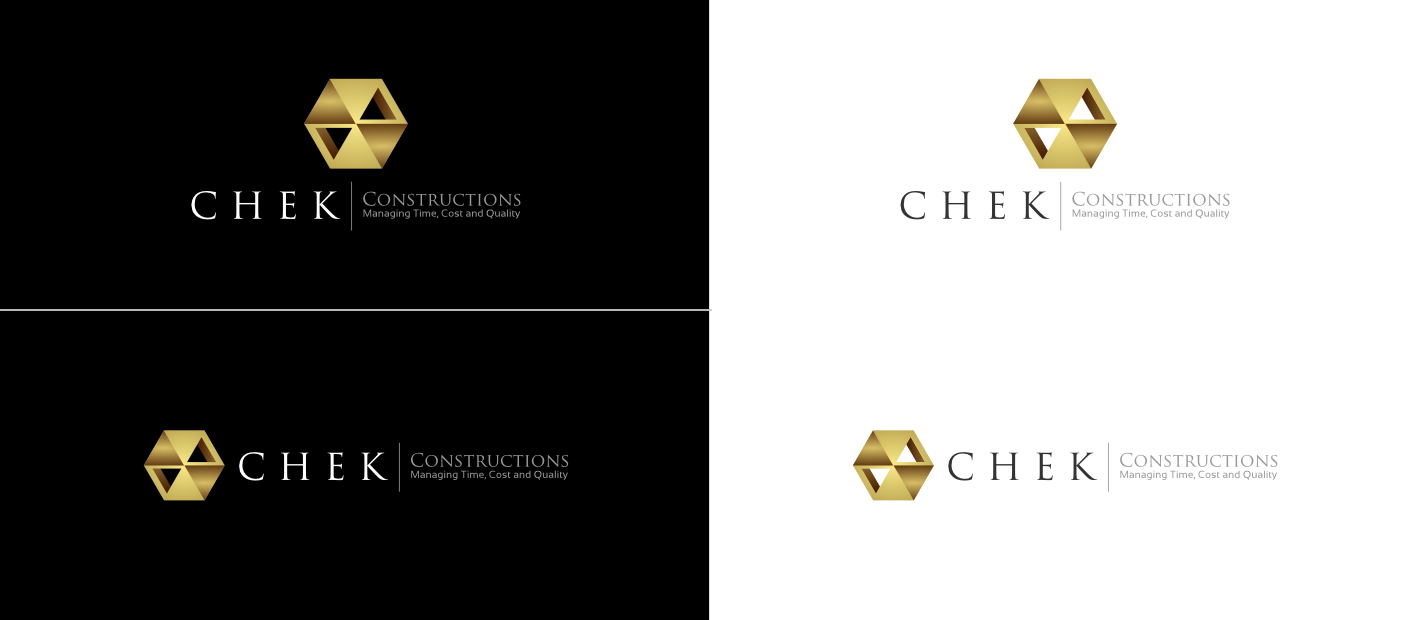 Logo Design by Mbembet for CHEK Constructions | Design #5400334
