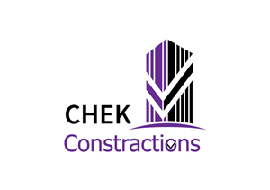 Logo Design by kuzanata for CHEK Constructions | Design: #5347411