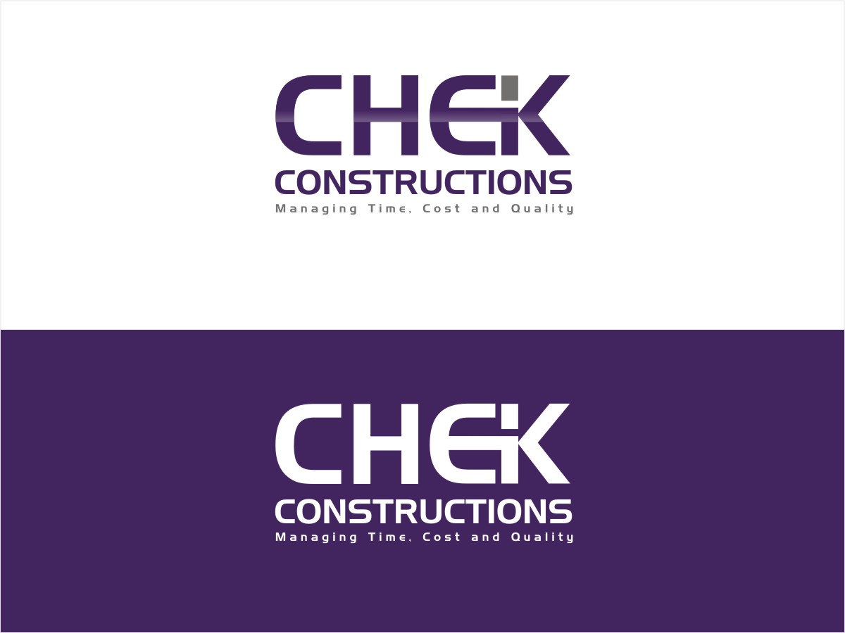 Logo Design by Sushmaa for CHEK Constructions | Design #5352189