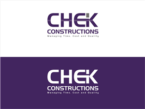 Logo Design by Sushma for CHEK Constructions | Design: #5352189
