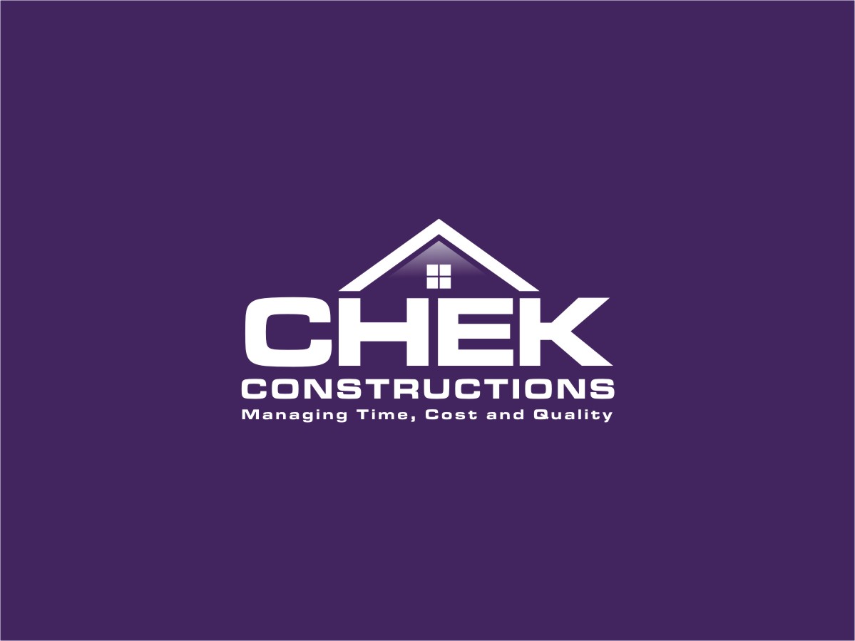 Logo Design by Sushma for CHEK Constructions | Design #5352399