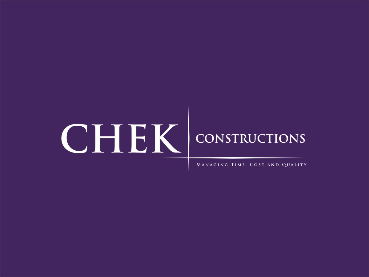 Logo Design by Sushma for CHEK Constructions | Design #5352419
