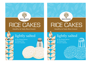 Rice Cakes Packing Desing | Packaging Design by ordelya.nicole