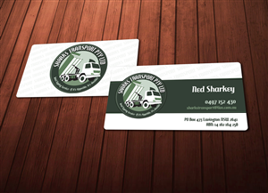 Business Card Design by Chere for Sharks Transport | Design #1499563