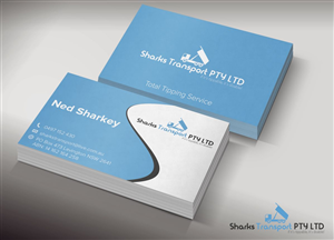 Business Card Design by valiz for Sharks Transport | Design: #1501099