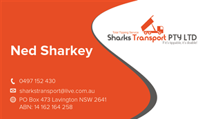 Business Card Design by valiz for Sharks Transport | Design: #1504548