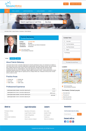 Design Wordpress par Chikki pour Seolab | Design : #5445196