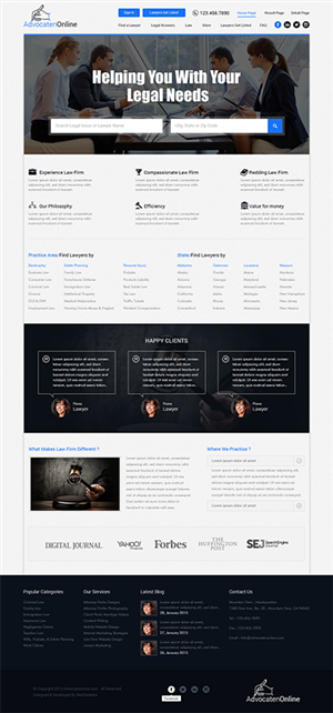 Wordpress Design by web deskers for Seolab | Design #5366551
