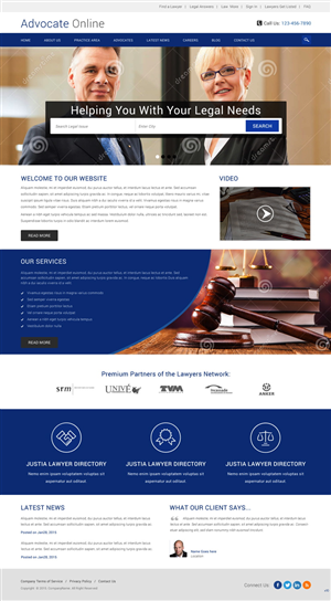 Wordpress Design by pb for Seolab | Design #5368076