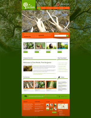 Tree Pruning Website | Web-Design von AriefK