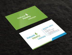 Natural Healthy Lifestyle | Business Card Design by Tripti Ranjan Gain