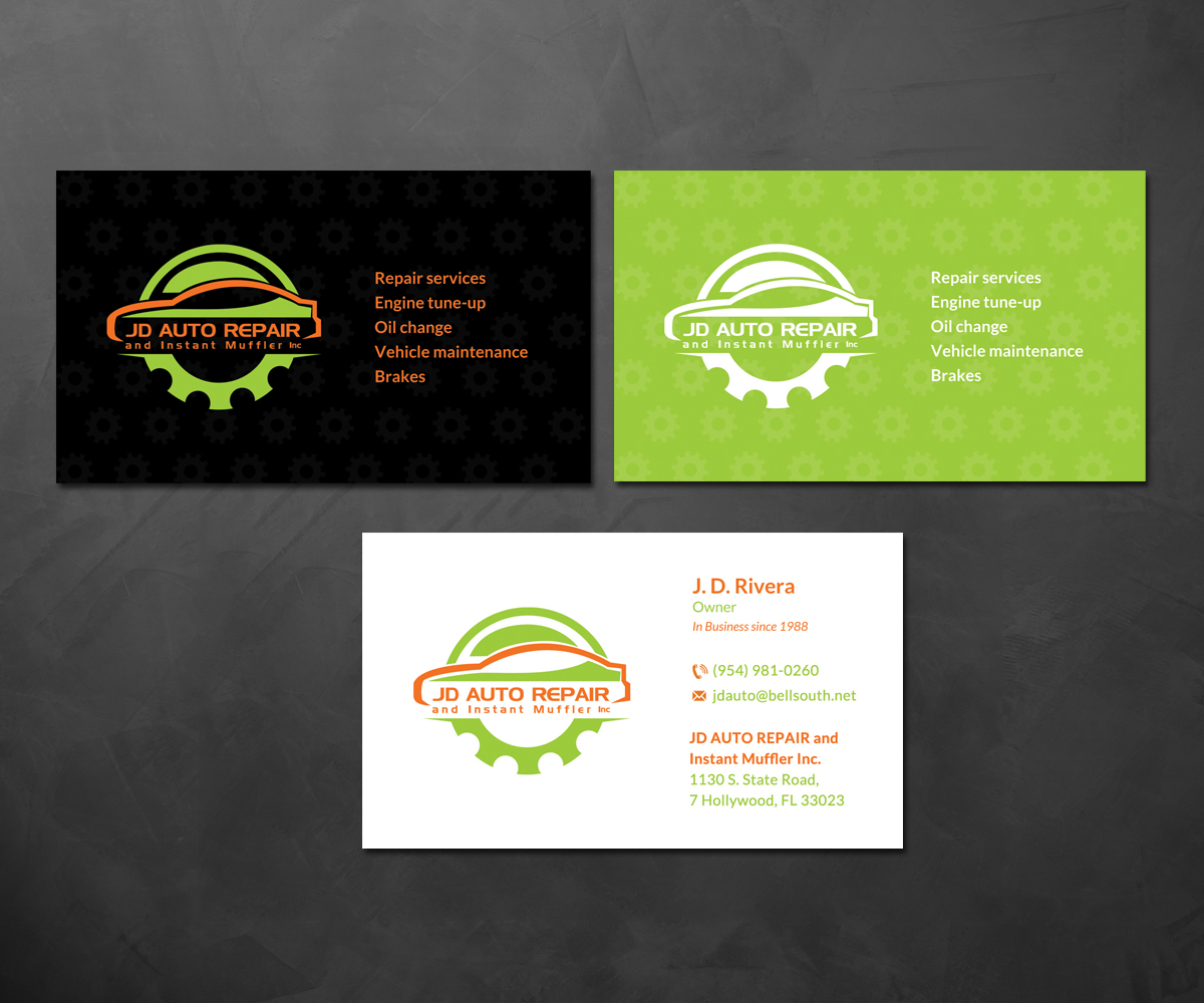 Business Card Design by Sarah Haroon for this project | Design #5352027