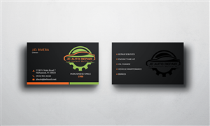 26 year old Auto Repair Shop in need of business cards. | Business Card Design by Sajin