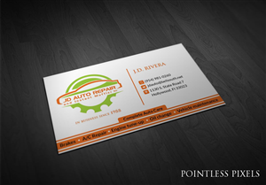 Business Card Design by Pointless Pixels India for this project | Design: #5403803