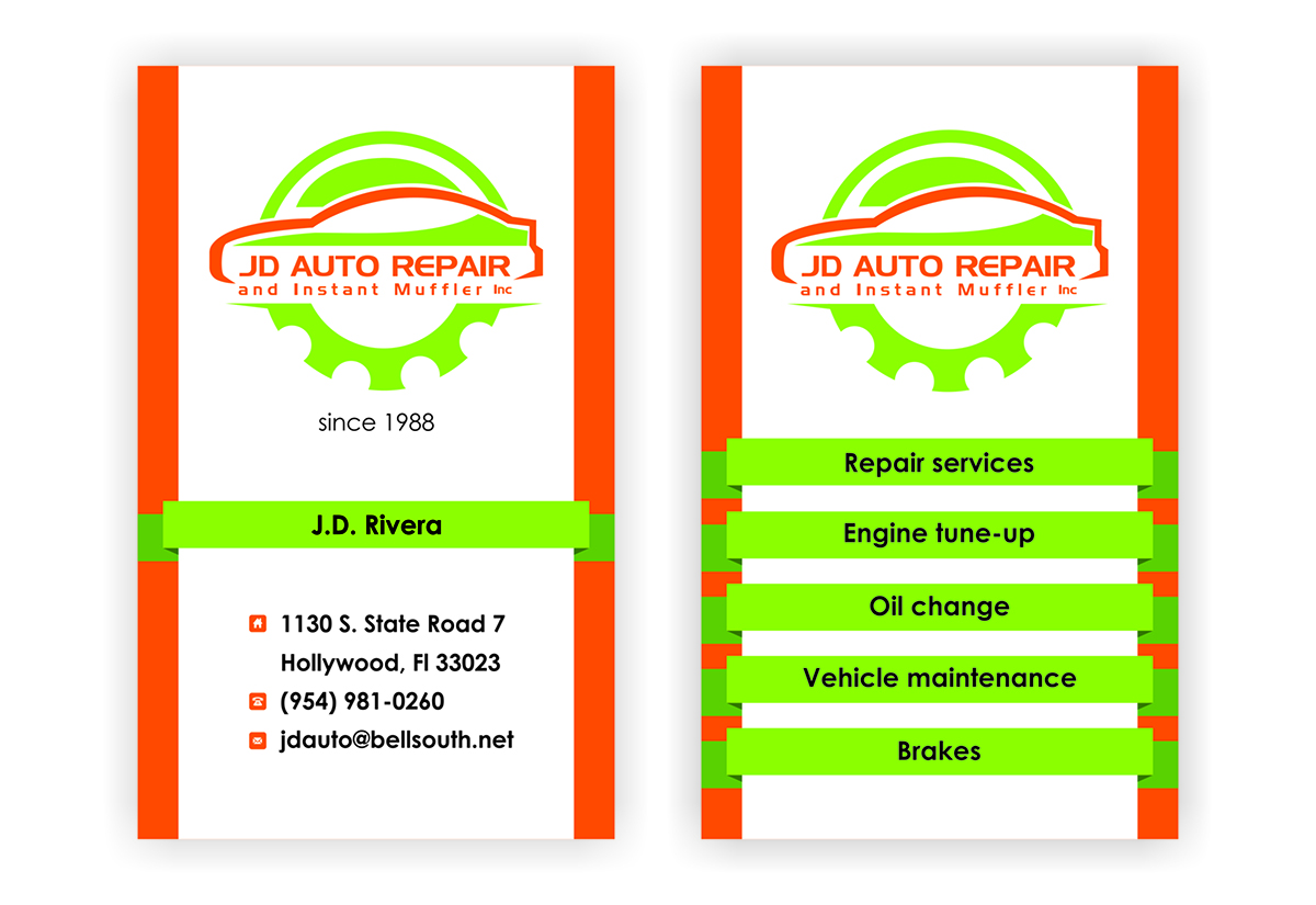 Business Card Design by baaska.92120414 for this project | Design #5357079