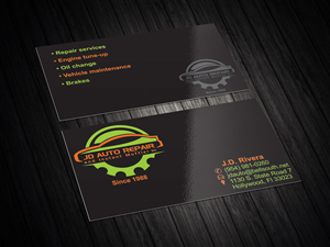 Business Card Design by Madhusudan