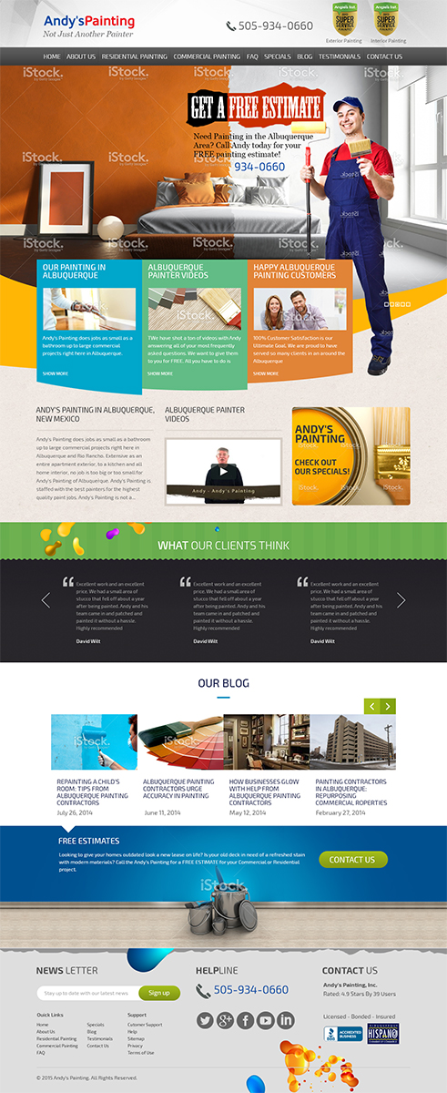 Web Design by RupalTechno for Maverick Web Video | Design #5449445