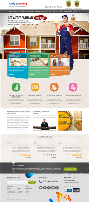 Web Design by RupalTechno for Maverick Web Video | Design: #5450106