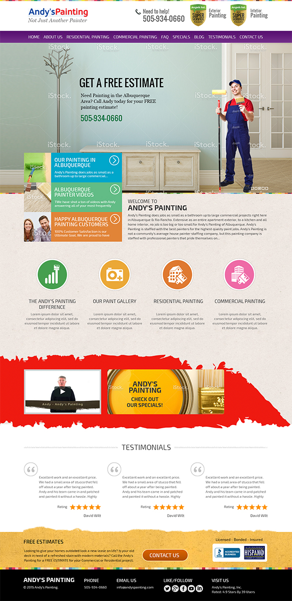 Web Design by RupalTechno for Maverick Web Video | Design #5450824