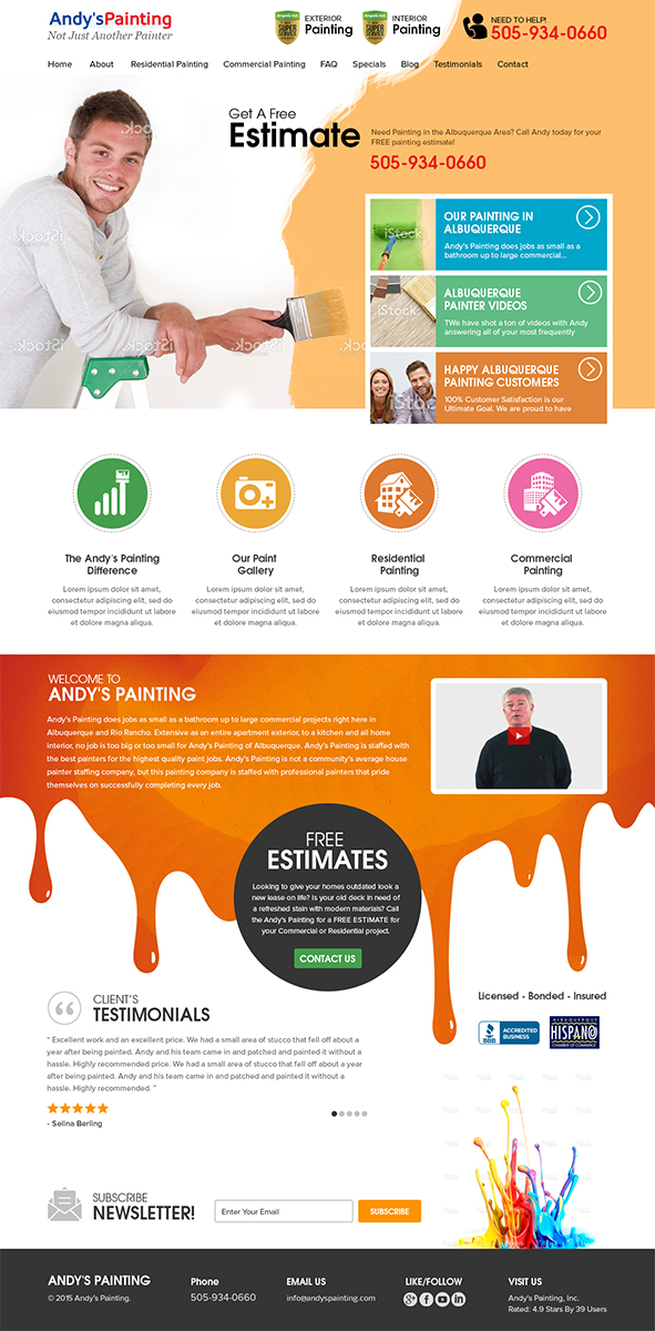 Web Design by RupalTechno for Maverick Web Video | Design #5450873