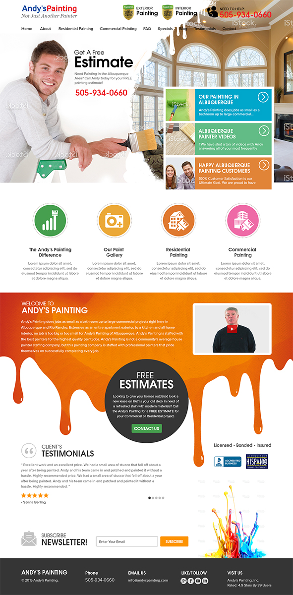 Web Design by RupalTechno for Maverick Web Video | Design #5451009