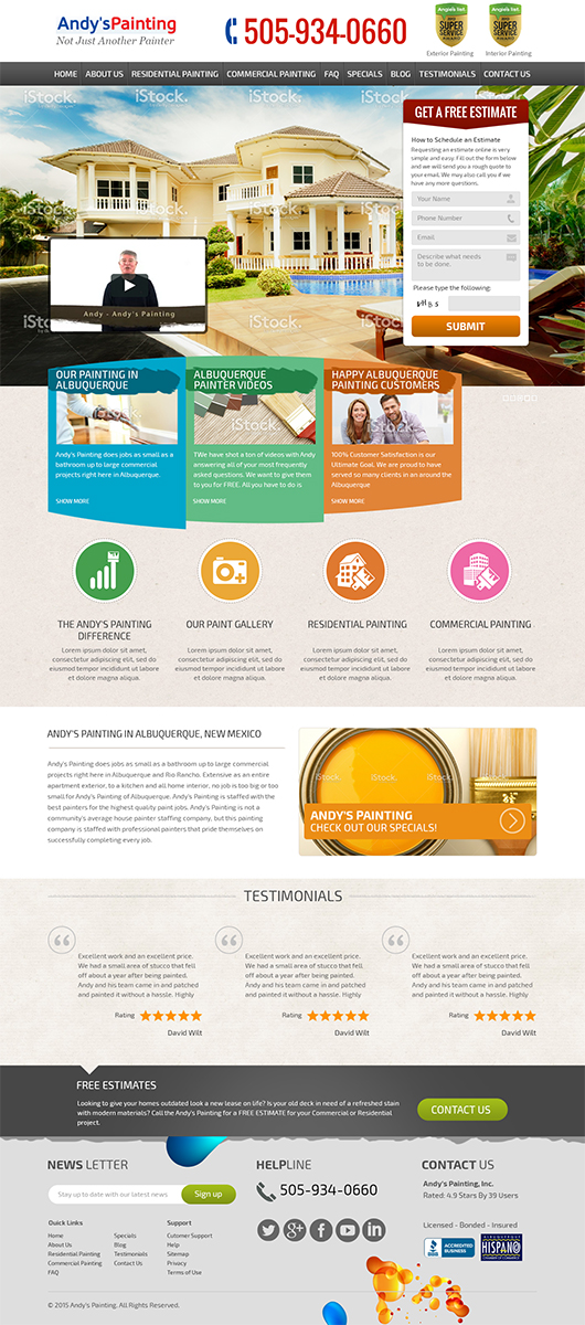 Web Design by RupalTechno for Maverick Web Video | Design #5455526