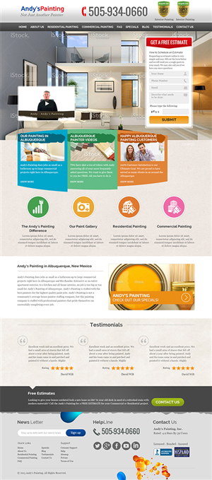 Web Design by RupalTechno for Maverick Web Video | Design: #5455758