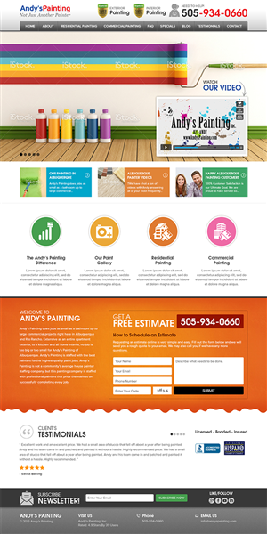 Web Design by RupalTechno for Maverick Web Video | Design: #5455792