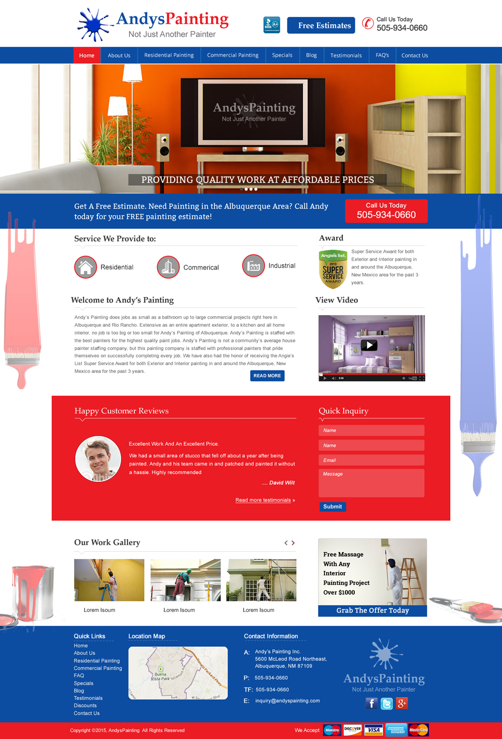 Web Design by HarmiDesigning for Maverick Web Video | Design #5435016