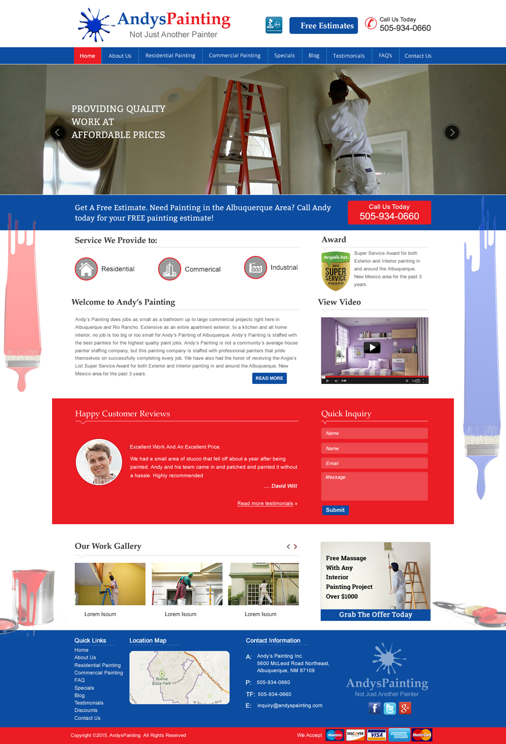 Web-Design von HarmiDesigning für Maverick Web Video | Design #5435018