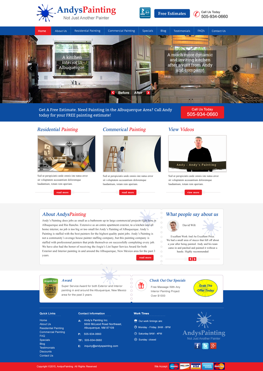 Web Design by HarmiDesigning for Maverick Web Video | Design #5440031
