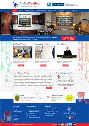 Web Design by harmi_199 for Maverick Web Video | Design: #5440041