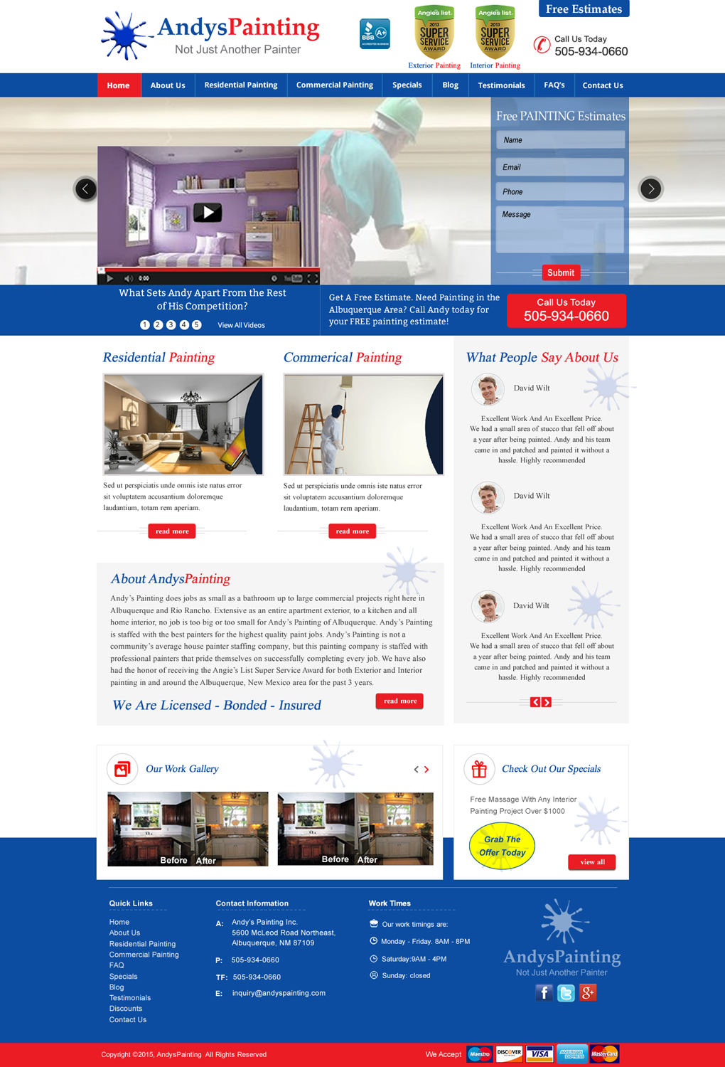 Web Design by HarmiDesigning for Maverick Web Video | Design #5459269