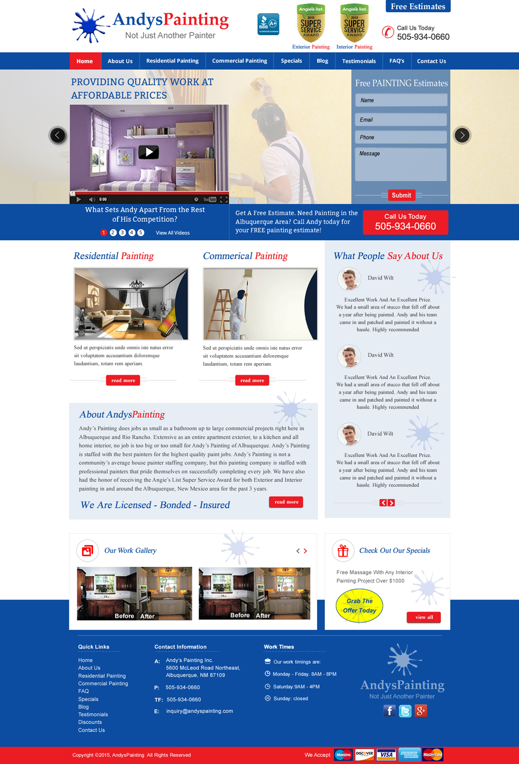 Web Design by HarmiDesigning for Maverick Web Video | Design #5459286