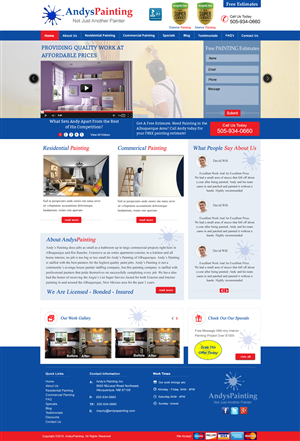 Web Design by harmi_199 for Maverick Web Video | Design: #5459286