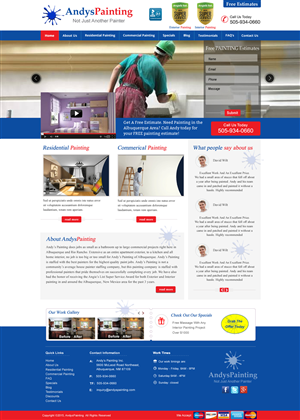 Web Design by harmi_199 for Maverick Web Video | Design: #5459301