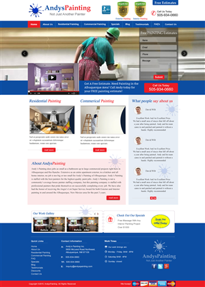 Web Design by harmi_199 for Maverick Web Video | Design: #5459311