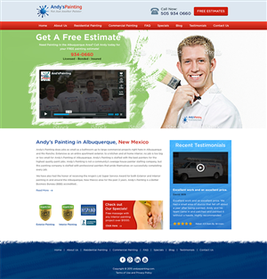 Web Design by Mayank Patel for Maverick Web Video | Design: #5456847