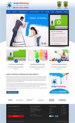 Web Design by pb for Maverick Web Video | Design: #5427676