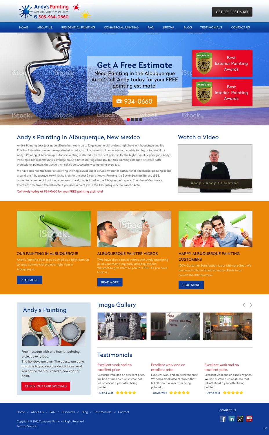 Web Design by pb for Maverick Web Video | Design #5434228
