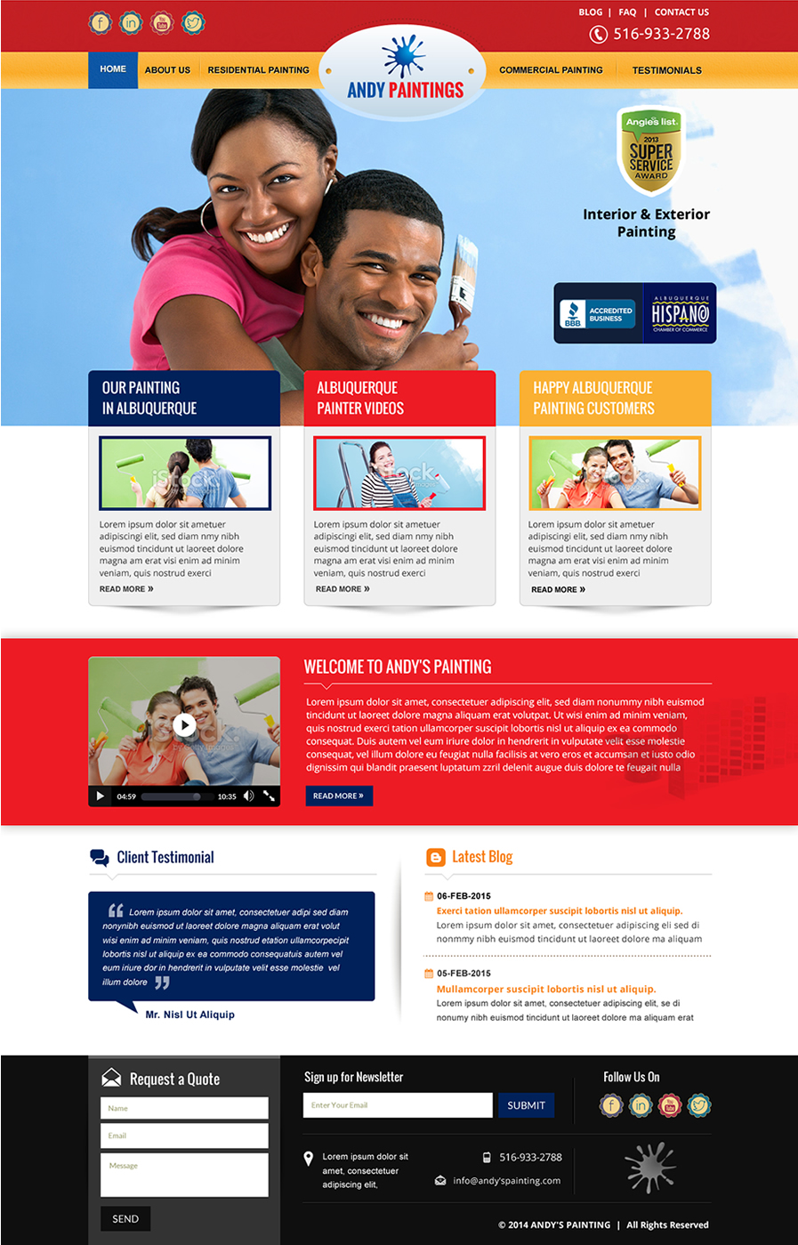 Web Design par newlogic pour Maverick Web Video | Design #5437783