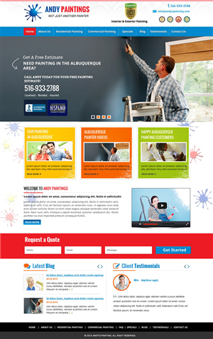 Web Design by newlogic for Maverick Web Video | Design: #5437795