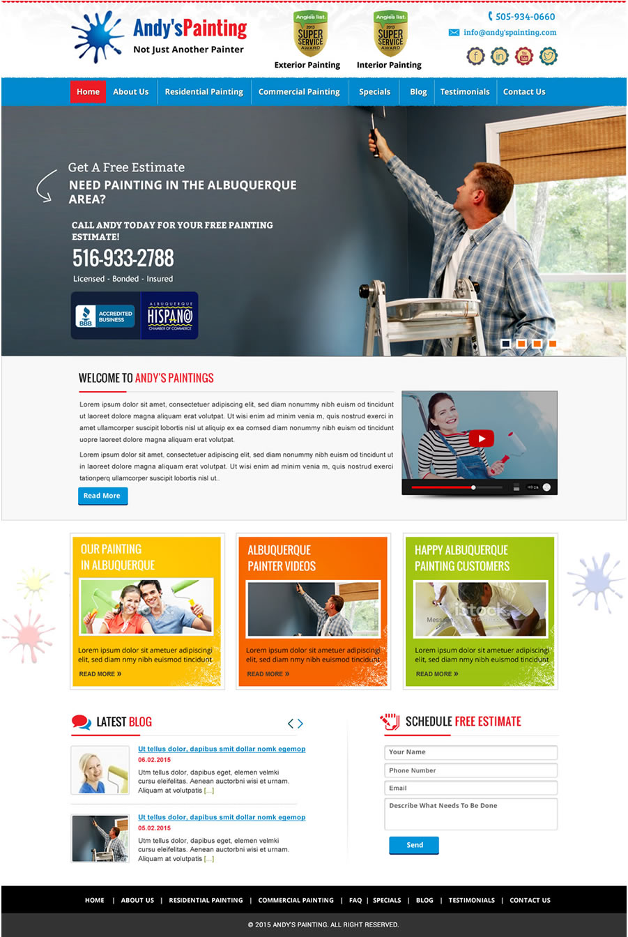 Web Design by newlogic for Maverick Web Video | Design #5459578