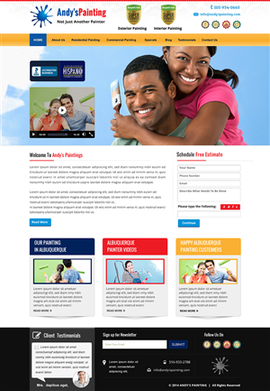 Web Design by newlogic for Maverick Web Video | Design: #5460262