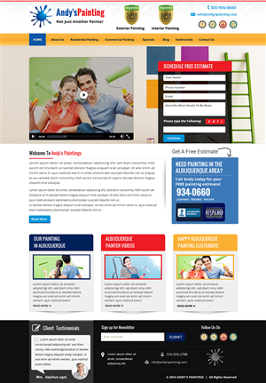Web Design by newlogic for Maverick Web Video | Design: #5466989