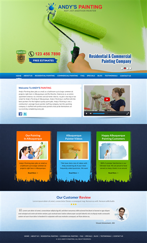 Web Design by Smart-tech solution for Maverick Web Video | Design: #5435060