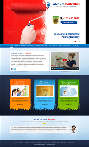 Web Design by Smart-tech solution for Maverick Web Video | Design: #5435070