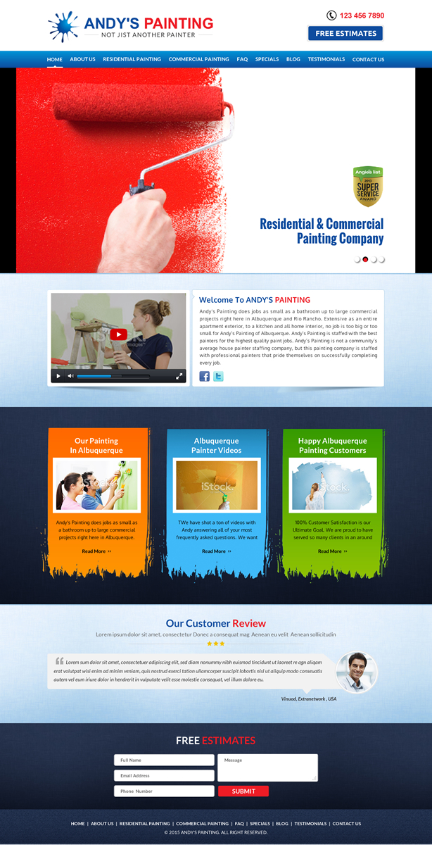 Web Design by Smart-tech solution for Maverick Web Video | Design #5458199