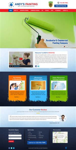 Web Design by Smart-tech solution for Maverick Web Video | Design: #5458223